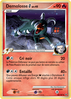 Carte Pokémon Demolosse 50/127 de la série Platine en vente au meilleur prix