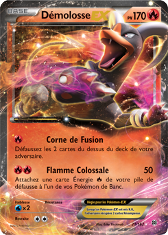 Carte Pokémon Démolosse EX 21/162 de la série Impulsion Turbo en vente au meilleur prix