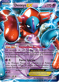 Carte Pokémon Deoxys BW82 de la série Promos Noir & Blanc en vente au meilleur prix