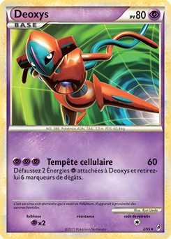 Carte Pokémon Deoxys 2/95 de la série Appel des Légendes en vente au meilleur prix