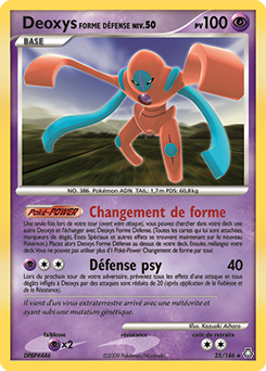 Carte Pokémon Deoxys 25/146 de la série Eveil des Légendes en vente au meilleur prix