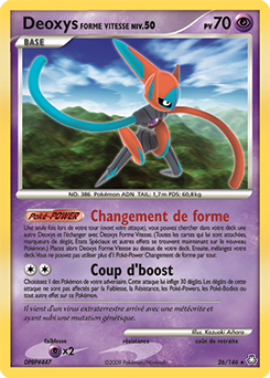 Carte Pokémon Deoxys 26/146 de la série Eveil des Légendes en vente au meilleur prix