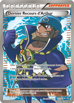 Carte Pokémon Dernier Recours d'Arthur 157/160 de la série Primo Choc en vente au meilleur prix