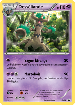 Carte Pokémon Promo Desséliande XY14 de la série Promos XY