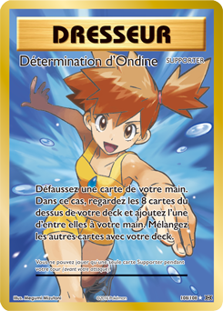 Carte Pokémon Détermination d'Ondine 108/108 de la série Évolutions en vente au meilleur prix