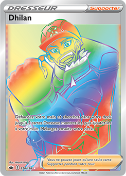 Carte Pokémon Dhilan 220/198 de la série Règne de Glace en vente au meilleur prix