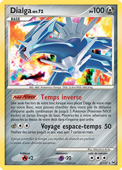 Carte Pokémon Dialga 5/127 de la série Platine en vente au meilleur prix