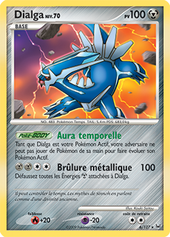 Carte Pokémon Dialga 6/127 de la série Platine en vente au meilleur prix