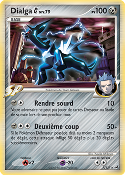 Carte Pokémon Dialga 7/127 de la série Platine en vente au meilleur prix