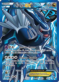 Carte Pokémon Pokémon Full Art Dialga EX 99/101 de la série Explosion Plasma