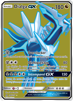 Carte Pokémon Dialga GX 146/156 de la série Ultra Prisme en vente au meilleur prix