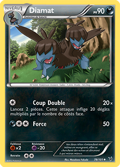 Carte Pokémon Diamat 78/101 de la série Nobles Victoires en vente au meilleur prix