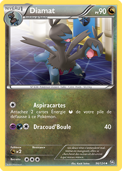 Carte Pokémon Diamat 96/124 de la série Dragons Éxaltés en vente au meilleur prix