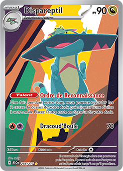 Carte Pokémon Dispareptil 248/217 de la série Héros Transcendants en vente au meilleur prix