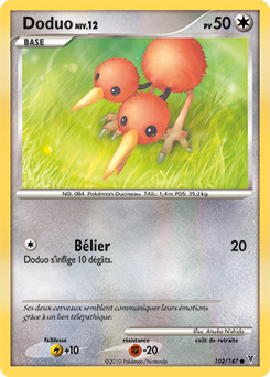 Carte Pokémon Doduo 102/147 de la série Vainqueurs Suprêmes en vente au meilleur prix