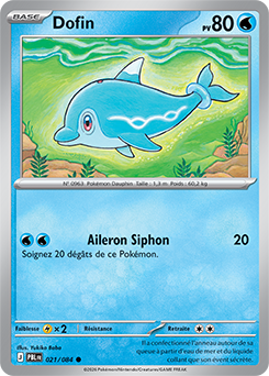 Carte Pokémon Dofin 21/84 de la série Nuit Noire en vente au meilleur prix