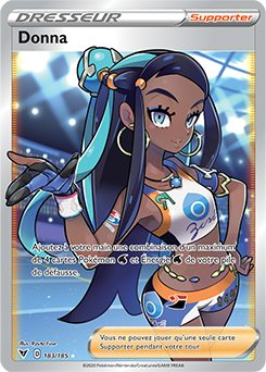 Carte Pokémon Donna 183/185 de la série Voltage Éclatant en vente au  meilleur prix