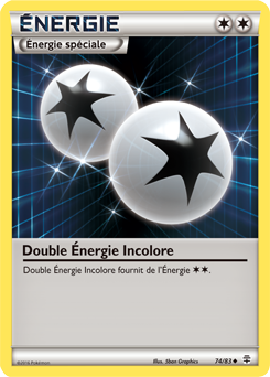 Carte Pokémon Double Énergie Incolore 74/83 de la série Générations en vente au meilleur prix