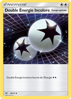 Carte Pokémon Double Énergie Incolore 69/73 de la série Légendes Brillantes en vente au meilleur prix