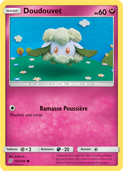 Carte Pokémon Commune Doudouvet 143/236 de la série Harmonie des Esprits