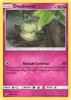 Carte Pokémon Commune Doudouvet 90/145 de la série Gardiens Ascendants