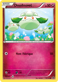 Carte Pokémon Doudouvet 70/124 de la série Impact des Destins en vente au meilleur prix