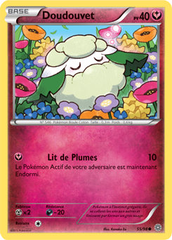 Carte Pokémon Commune Doudouvet 55/98 de la série Origines Antiques