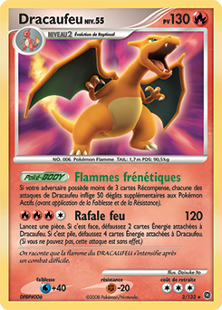 Carte Pokémon Dracaufeu 3/132 de la série Merveilles Secrètes en vente au meilleur prix