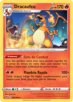 Carte Pokémon REVERSE Bazoucan 145/185 Voltage Eclatant EB04 Français NEUF