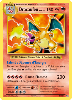 Carte Pokémon Dracaufeu 11/108 de la série Évolutions en vente au meilleur prix