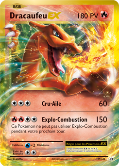 Carte Pokémon Dracaufeu EX 12/108 de la série Évolutions en vente au meilleur prix