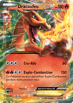 Carte Pokémon Dracaufeu V 19/189 de la série Ténèbres Embrasées en