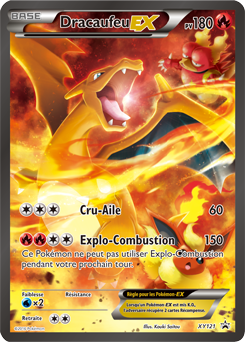 Carte Pokémon Dracaufeu EX XY121 de la série Promos XY en vente au meilleur prix