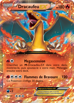 Carte Pokémon Dracaufeu EX XY17 de la série Promos XY en vente au meilleur prix
