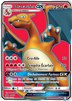 Carte Pokémon Dracaufeu GX SM60 de la série Promos Soleil et Lune en vente au meilleur prix