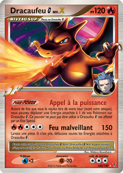 Carte Pokémon Dracaufeu V 19/189 de la série Ténèbres Embrasées en