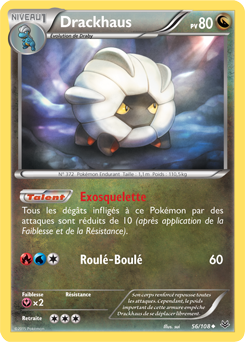 Carte Pokémon Drackhaus 56/108 de la série Ciel Rugissant en vente au meilleur prix