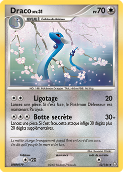 Carte Pokémon Draco 52/146 de la série Eveil des Légendes en vente au meilleur prix