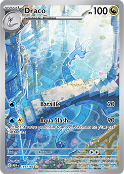 Carte Pokémon Draco 181/165 de la série 151 en vente au meilleur prix