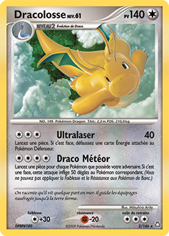 Carte Pokémon Dracolosse 2/146 de la série Eveil des Légendes en vente au meilleur prix