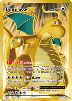 Carte Pokémon Dracolosse EX 106/108 de la série Évolutions en vente au meilleur prix
