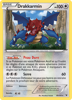 Carte Pokémon Drakkarmin 89/101 de la série Nobles Victoires en vente au meilleur prix