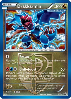 Carte Pokémon Drakkarmin BW80 de la série Promos Noir & Blanc en vente au meilleur prix