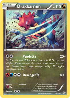 Carte Pokémon Drakkarmin 70/106 de la série Étincelle en vente au meilleur prix