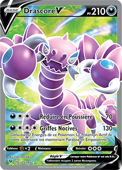 Carte Pokémon Drascore V 175/185 de la série Voltage Éclatant en vente au meilleur prix