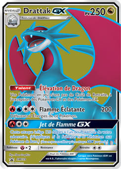 Carte Pokémon Drattak GX SM139 de la série Promos Soleil et Lune en vente au meilleur prix