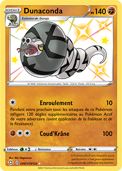 Carte Pokémon Dunaconda SV071/SV122 de la série Destinées Radieuses en vente au meilleur prix