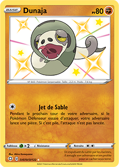 Carte Pokémon Dunaja SV070/SV122 de la série Destinées Radieuses en vente au meilleur prix