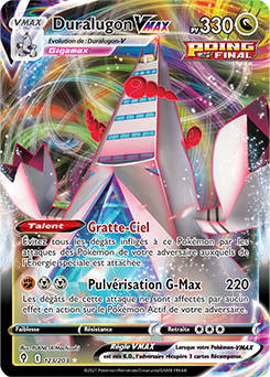 Carte Pokémon Duralugon VMAX 123/203 de la série Évolution Céleste en vente au meilleur prix