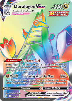 Carte Pokémon Duralugon VMAX 219/203 de la série Évolution Céleste en vente au meilleur prix
